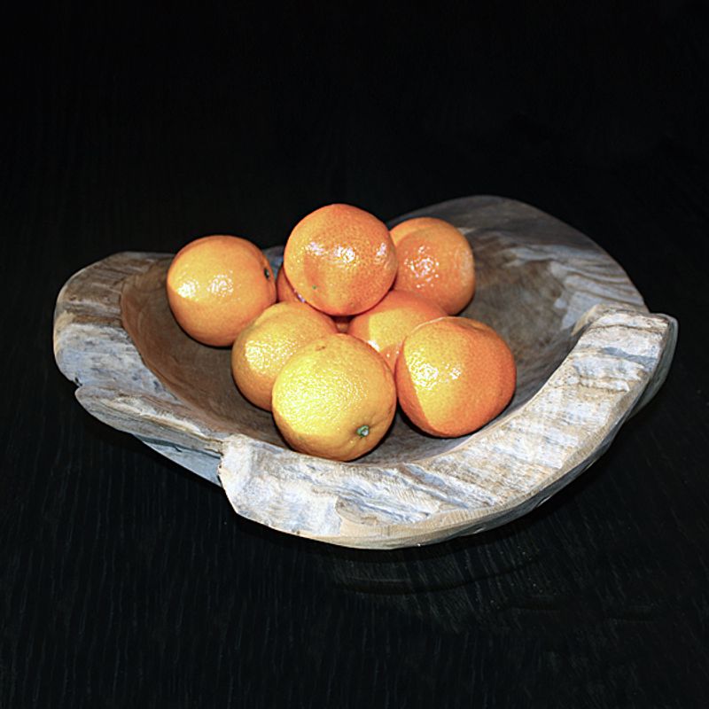 Antikk trefat - 50cm Ø